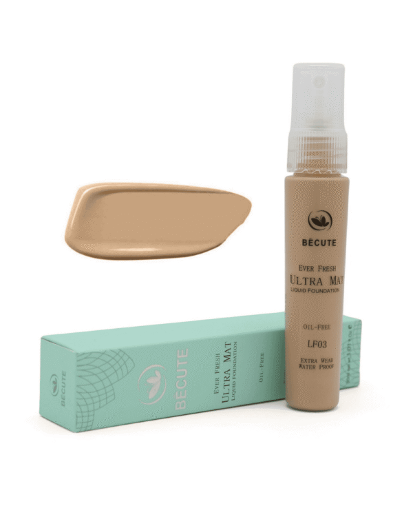 Becute Ultra Stay Liquid Foundation – Matte Long-Wear Coverage
