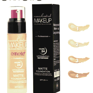 Emelie Matte Foundation – Long-Lasting, Oil-Free Coverage