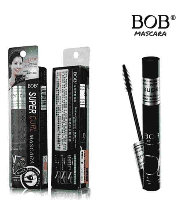 Bob Super Curl Mascara Waterproof – Dramatic Curl & Long-Lasting Volume