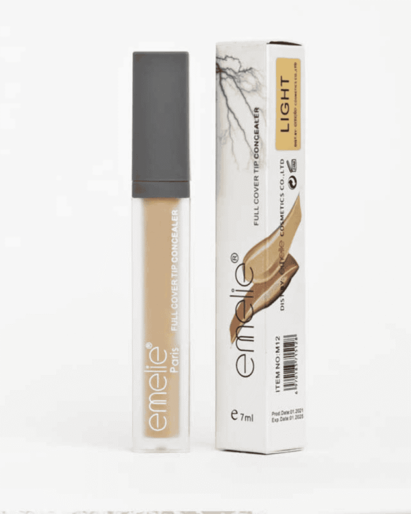 Emelie Paris Full Cover Tip Concealer – 25HR Breathable Finish