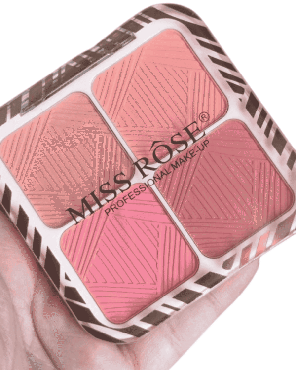 Miss Rose 4in1 Blush Palette – Versatile Shade for a Radiant Glow