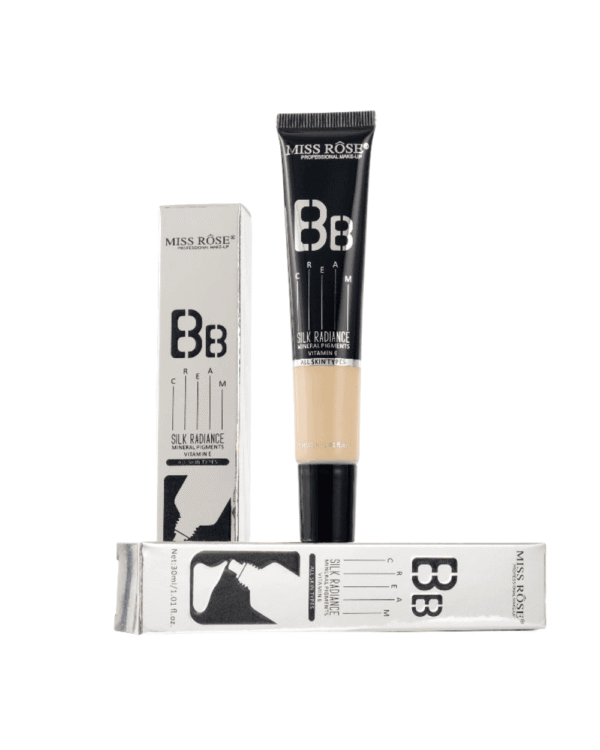 Miss Rose Silk Radiance BB Cream – Lightweight, Hydrating, Natural Finish