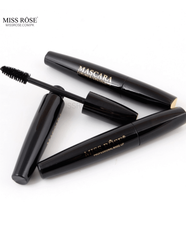 Miss Rose Curling & Lengthening Mascara – Waterproof, Smudge-Free