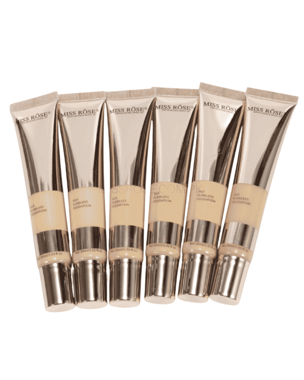 Miss Rose Silk Flawless Foundation – Full Coverage Matte Finish