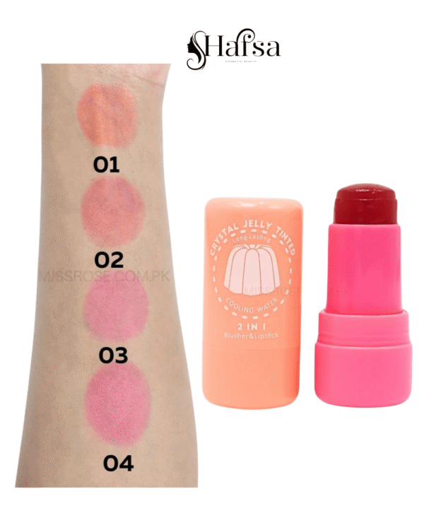 Miss Rose Cooling Water Jelly Tint – Long-Lasting, Hydrating Lip & Cheek Stain