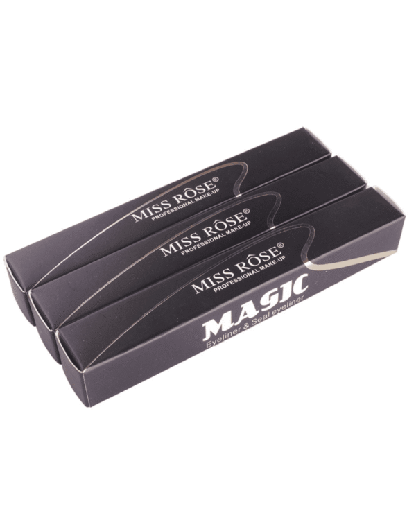 Miss Rose Magic Eyeliner – Dual-Ended Pen & Stamp for Perfect Wings