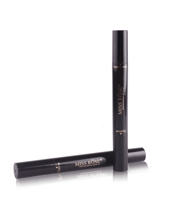 Miss Rose Magic Eyeliner – Dual-Ended Pen & Stamp for Perfect Wings