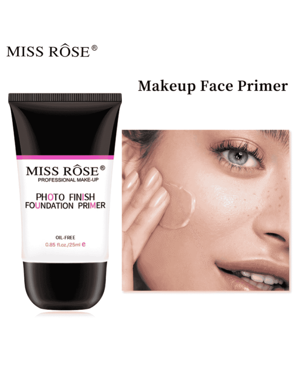 Miss Rose Photo Finish Face Primer – Smooth, Pore-Minimizing, Long-Lasting Base