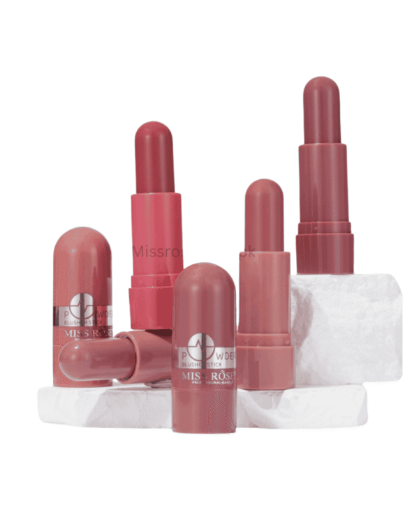 Miss Rose Powder Blusher Stick – Cream-to-Powder Formula for a Natural Flush